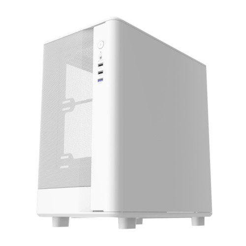 Obudowa komputerowa DARKFLASH DB330M Mesh (biała)