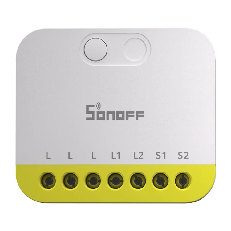 Dwukanałowy mini przełącznik bez N Sonoff MINI-ZB2GS-L ZigBee