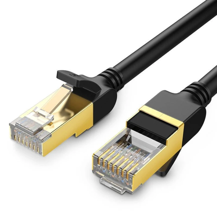 Kabel UGREEN NW107 Cat7 1m STP (czarny)