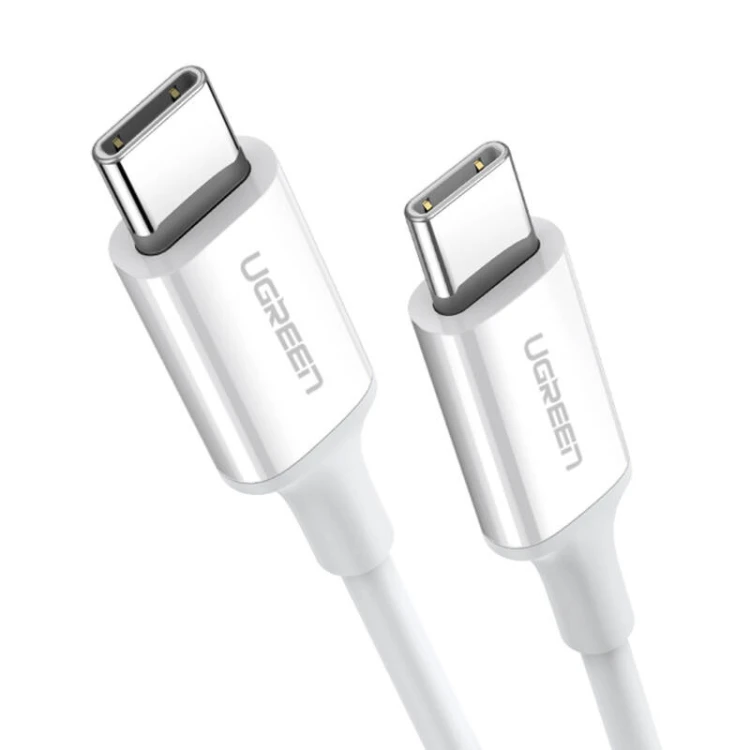 Kabel UGREEN US264 USB-C-USB-C 2m (biały)