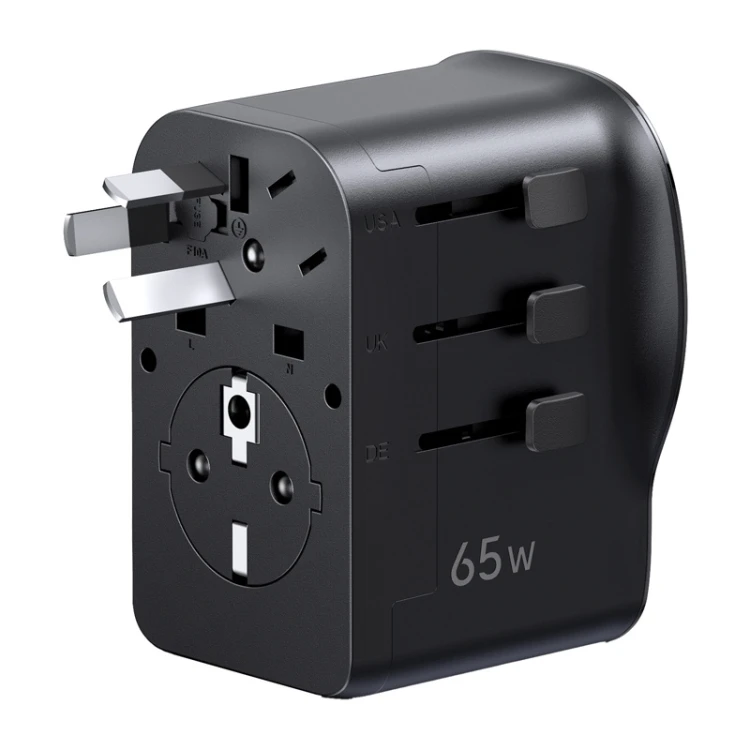 Adapter podróżny UGREEN S550 65W 2xUSB-C 1xUSB-A