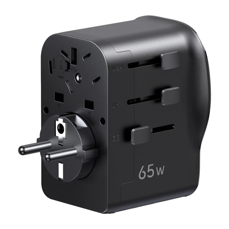 Adapter podróżny UGREEN S550 65W 2xUSB-C 1xUSB-A