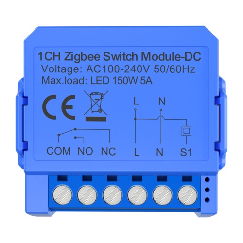 Moduł przełącznika AVATTO ZWSM16-DC32V-1 Zigbee 1-kanał