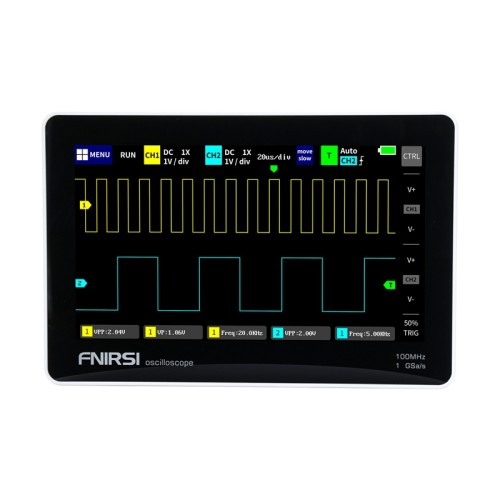 Oscyloskop przenośny FNIRSI 1013D 100MHz 7"