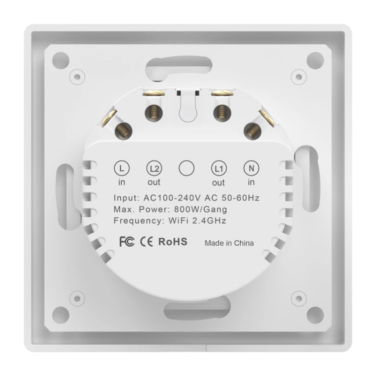 Włącznik światła AVATTO TS20-EU-W2 Wi-Fi