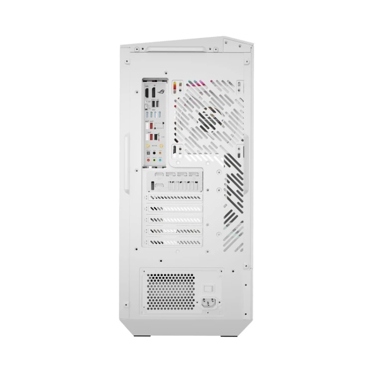 Obudowa komputerowa DARKFLASH DY460 + 4 wentylatory ARGB (biała)