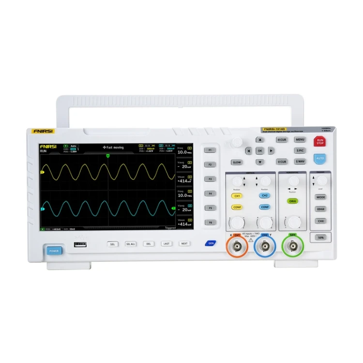 Oscyloskop cyfrowy FNIRSI 1014D 2w1 generator sygnału