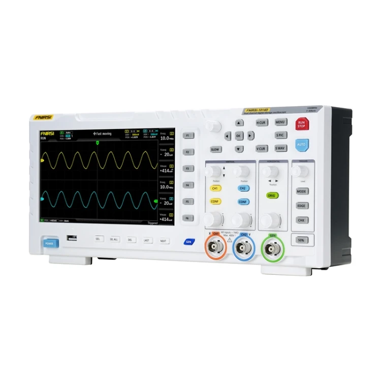 Oscyloskop cyfrowy FNIRSI 1014D 2w1 generator sygnału