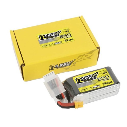 Akumulator TATTU R-Line 650mAh 14.8V 95C 4S1P XT30