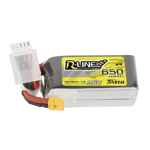 Akumulator TATTU R-Line 650mAh 14.8V 95C 4S1P XT30