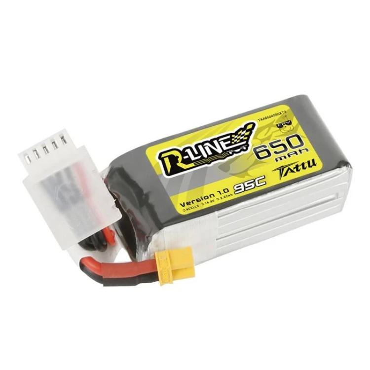 Akumulator TATTU R-Line 650mAh 14.8V 95C 4S1P XT30