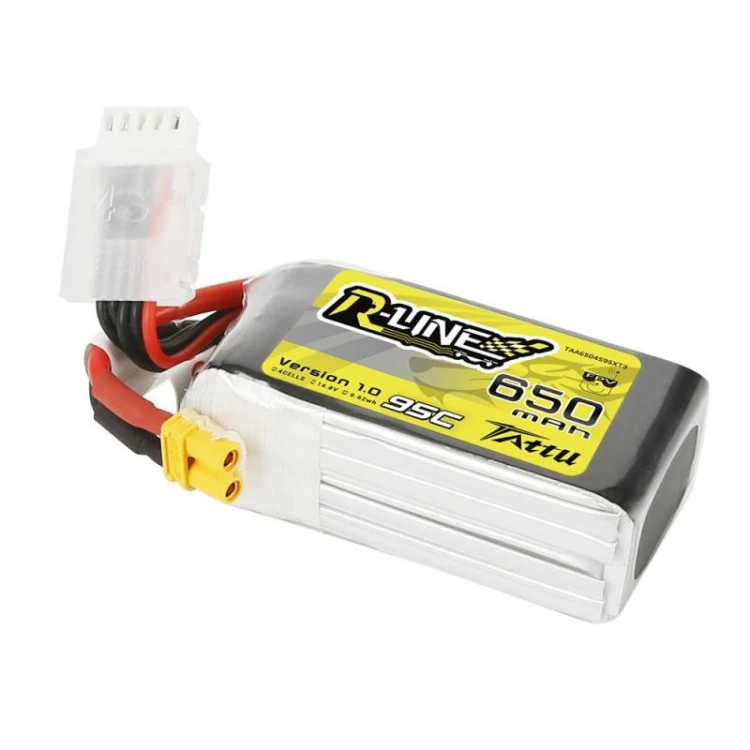 Akumulator TATTU R-Line 650mAh 14.8V 95C 4S1P XT30