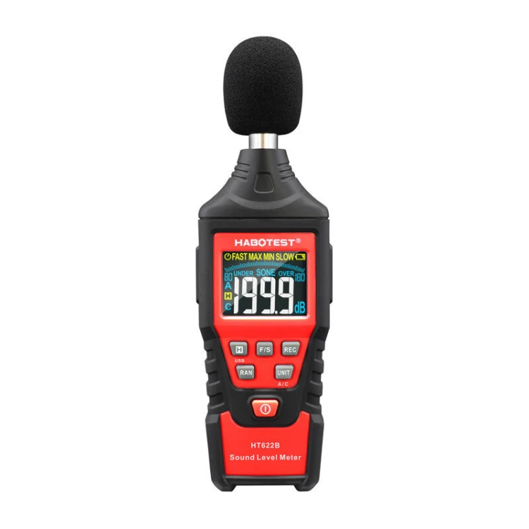 Miernik poziomu dźwięku HABOTEST HT622B USB A/C