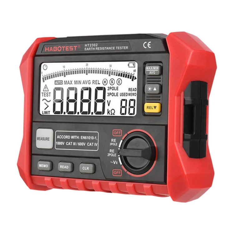 Miernik rezystancji uziemienia HABOTEST HT2302