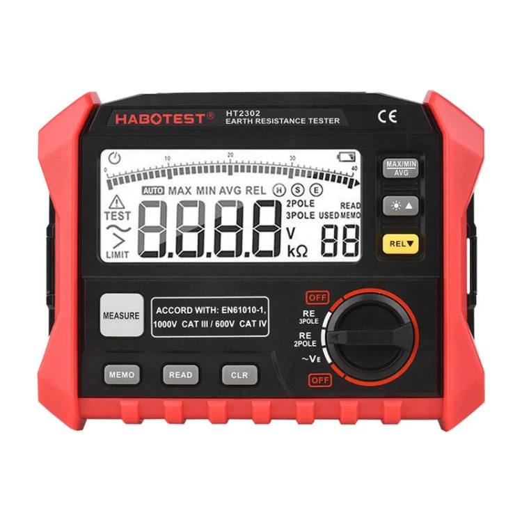 Miernik rezystancji uziemienia HABOTEST HT2302