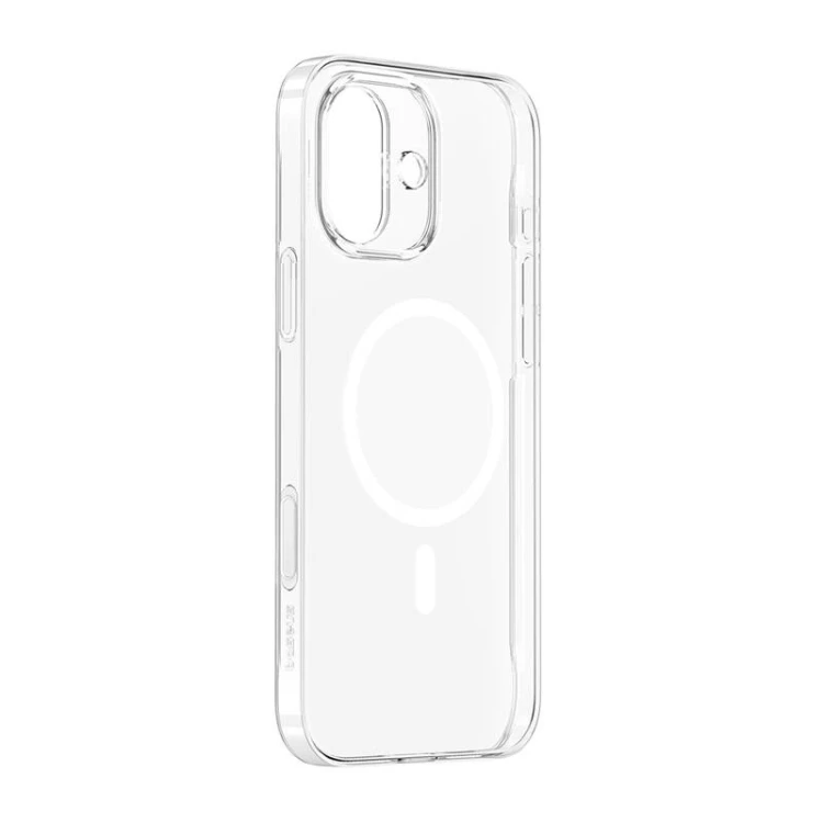 Etui magnetyczne BASEUS iP16 TouchButton (przezroczyste)