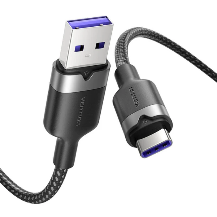 Kabel VENTION CTOBF USB-A-USB-C 1m 6A (czarny)