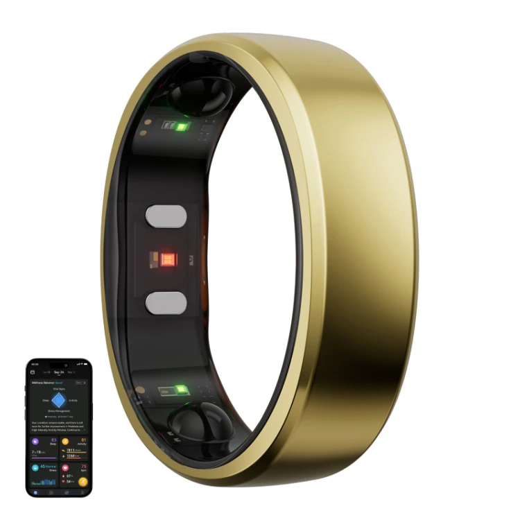 Smartring RINGCONN Gen 2 rozmiar 14 (złoty)