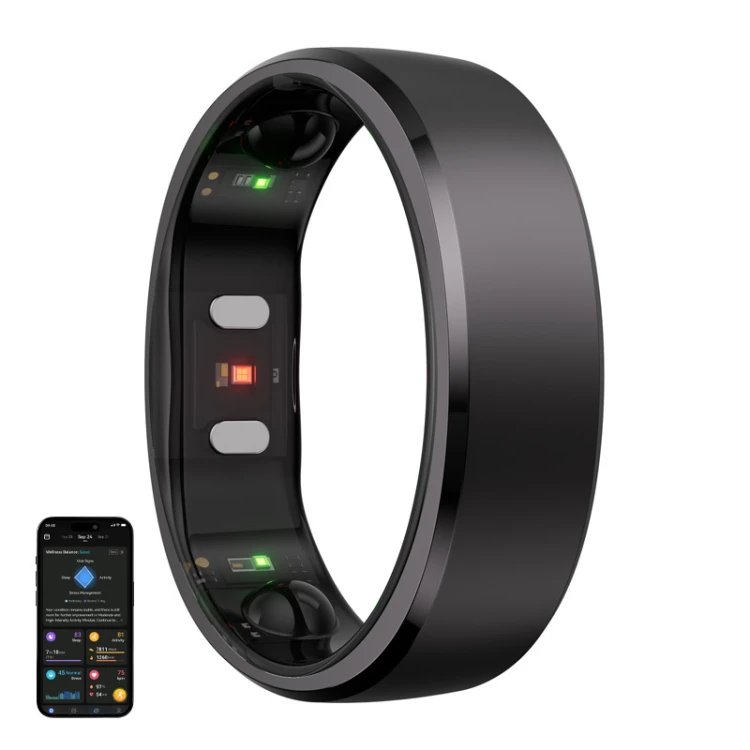Smartring RINGCONN Gen 2 rozmiar 8 (czarny)