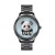 Smart Watch COLMI L28 (czarny + czarny stalowy pasek)