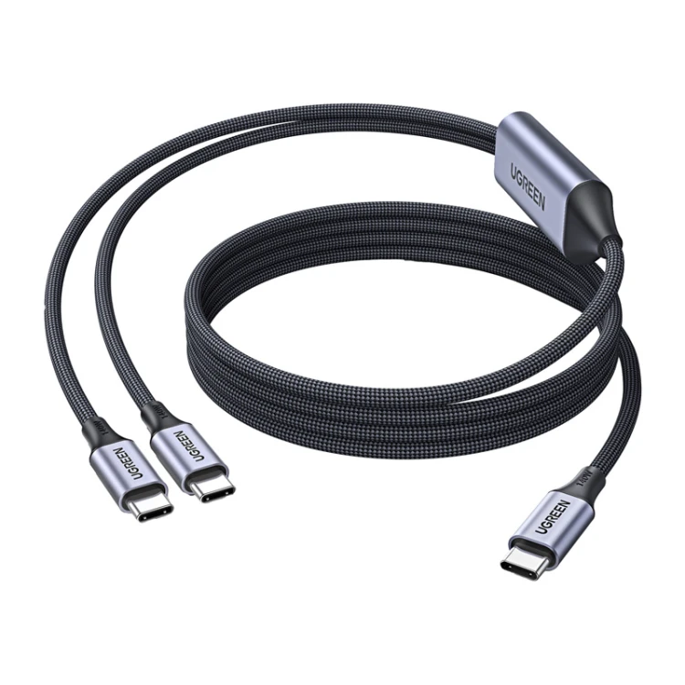 Kabel UGREEN L533 USB-C-2x USB-C 2m 140W