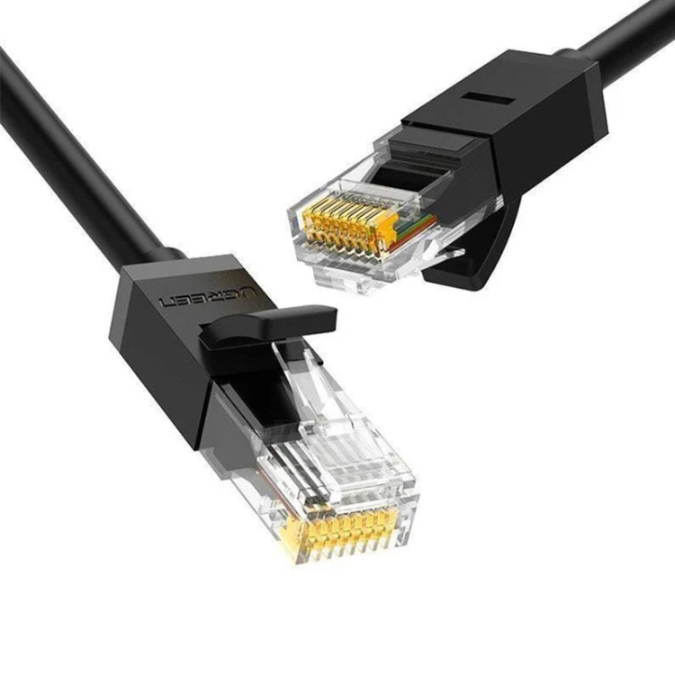 Kabel UGREEN NW102 RJ45 Cat.6 8m UTP płaski (czarny)