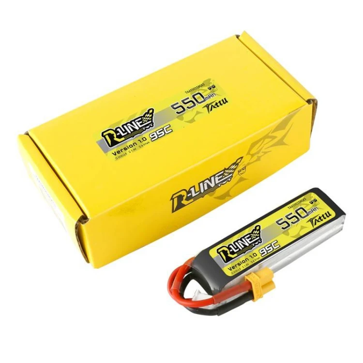Akumulator TATTU R-Line 550mAh 7,4V 2S1P XT30