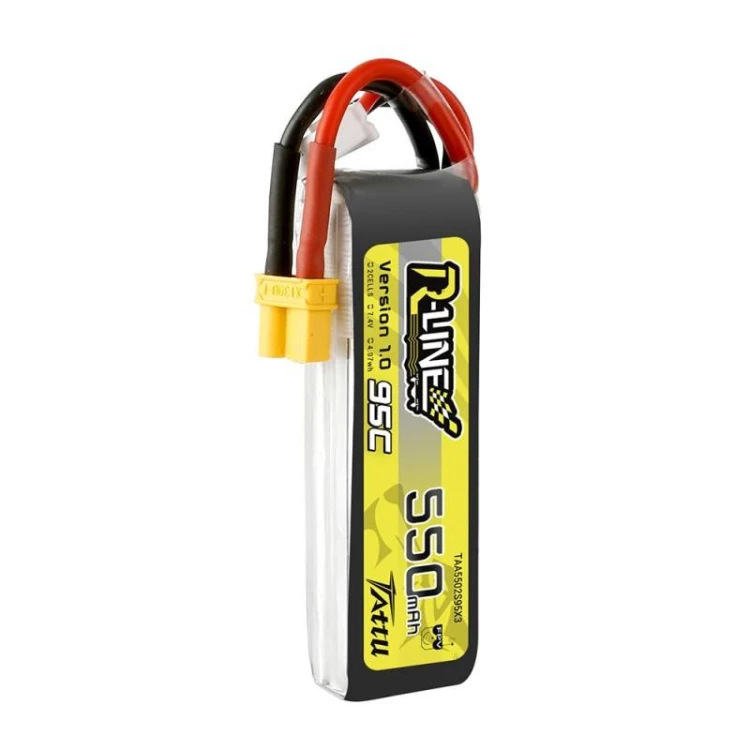 Akumulator TATTU R-Line 550mAh 7,4V 2S1P XT30