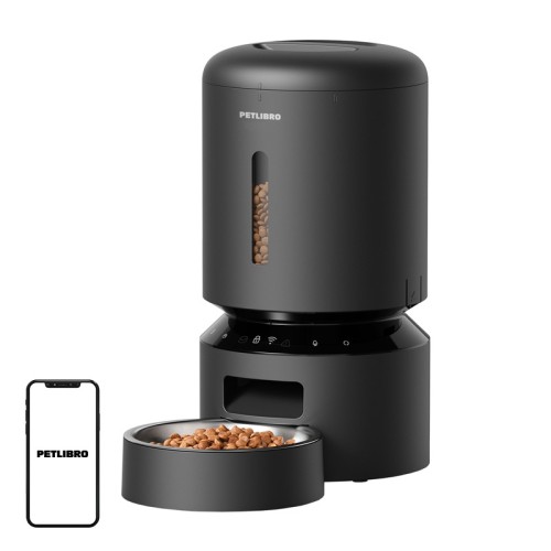 Dozownik karmy PETLIBRO Granary Wi-Fi 5l (czarny)