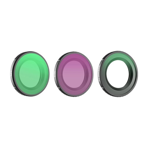 Filtry do obiektywu 1/4” Sunnylife 3 szt. – Black Mist + CPL + ND16 do Osmo Nano