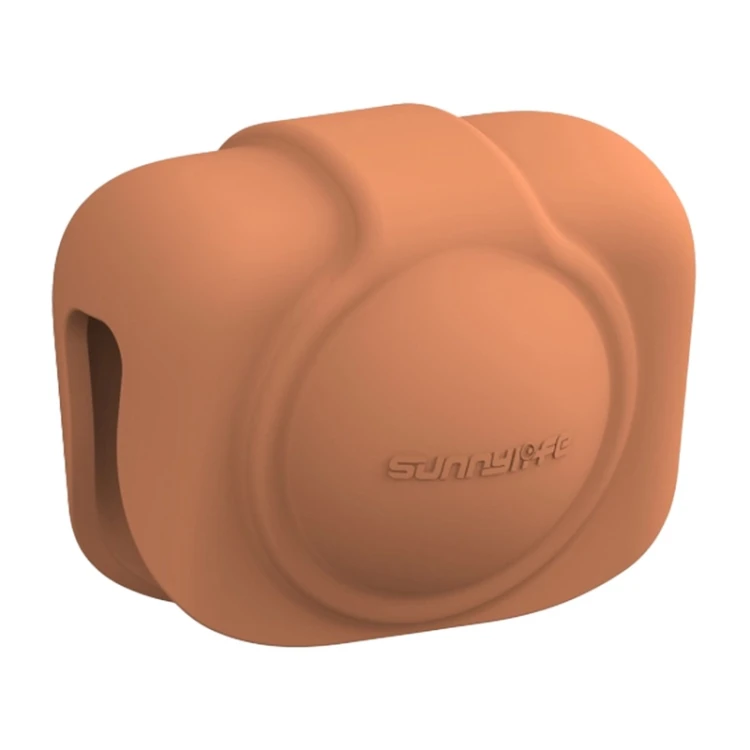 Silikonowa osłona obiektywu Sunnylife SG034 do OSMO 360 (pomarańczowa)