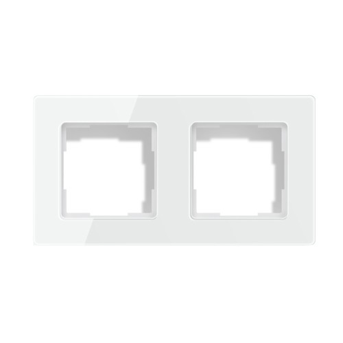 Ramka do włączników światła Avatto 2 Socket TS20 (biała)