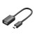 Adapter UGREEN US249 USB-A OTG-mini USB (czarny)