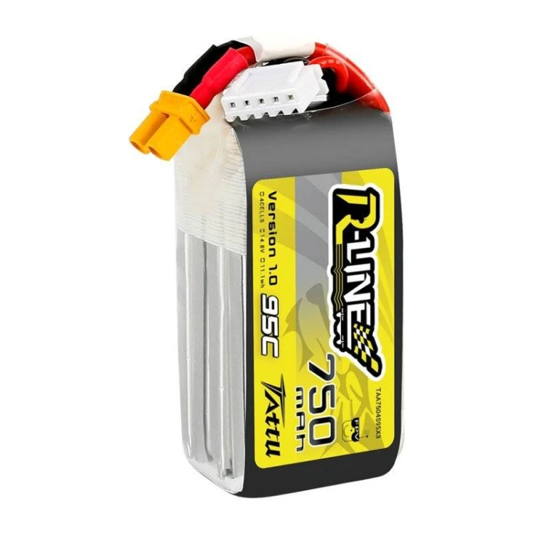 Akumulator TATTU R-Line 750mAh 14.8V 95C 4S1P XT30