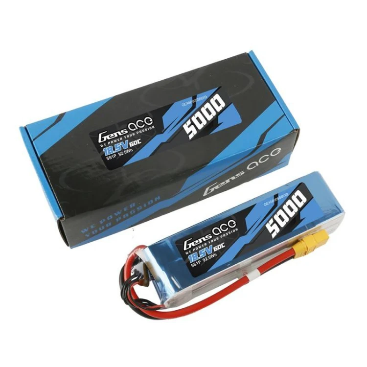 Akumulator GENS ACE Bashing 5000mAh 18.5V 60C 5S1P XT90