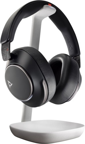 POLY Zestaw słuchawkowy Voyager Surround 85 UC USB-C + przejściówka USB-C/A + podstawka ładująca