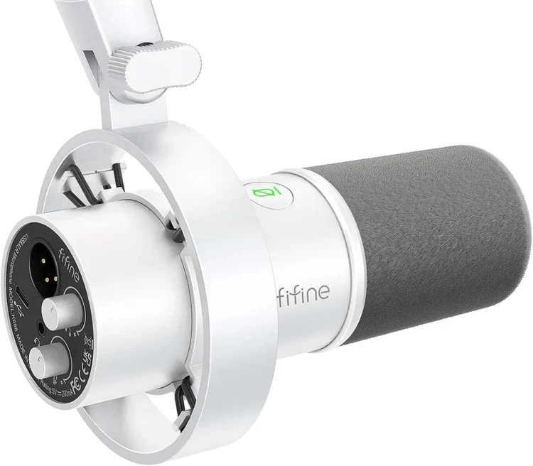 Mikrofon dynamiczny Fifine K688W (biały)