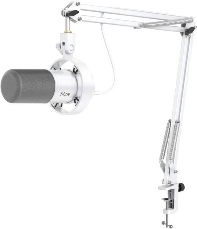 Mikrofon dynamiczny Fifine K688W (biały)