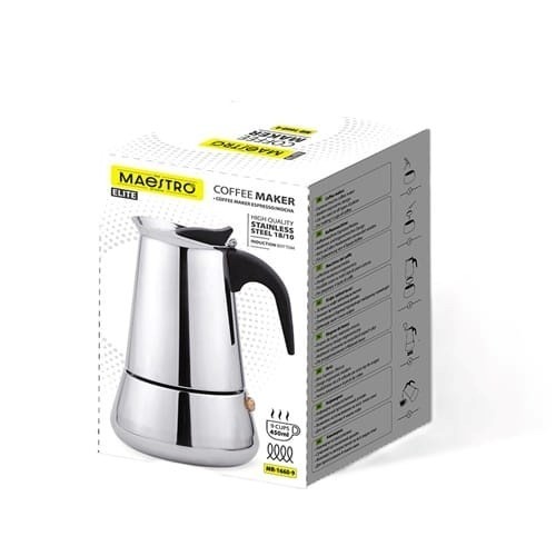 Kawiarka na 6 filiżanek MR-1660-9 -BLACK MAESTRO