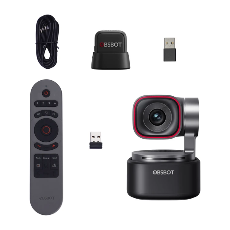 Kamera internetowa OBSBOT Tiny 3 Lite z pilotem i mikrofonem