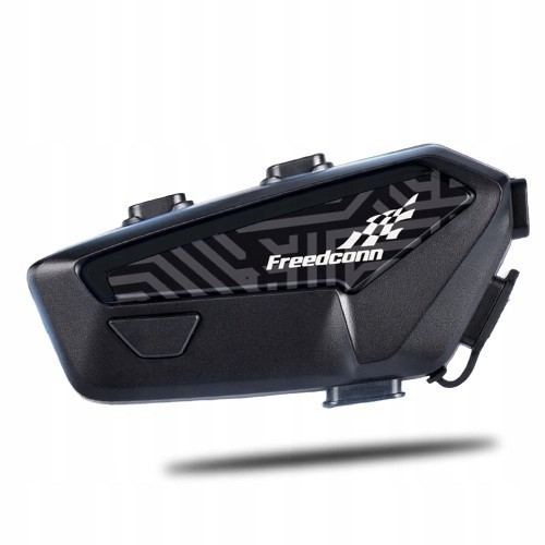 Interkom motocyklowy  FreedConn F1 Plus V2 EU BT 5.4+EDR zasięg do 500m MÓWI PO POLSKU