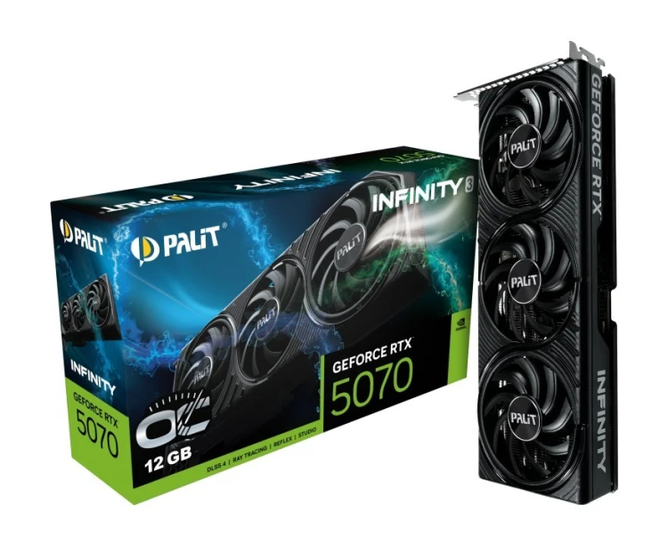 Karta graf. Palit RTX 5070 INFINITY 3 OC 12GB