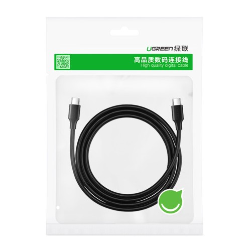 Kabel UGREEN US286 USB-C-USB-C 2m (czarny)
