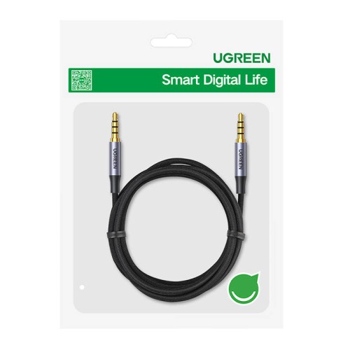 Kabel UGREEN AV183 jack 3.5mm-3.5mm 1.5m (czarny)