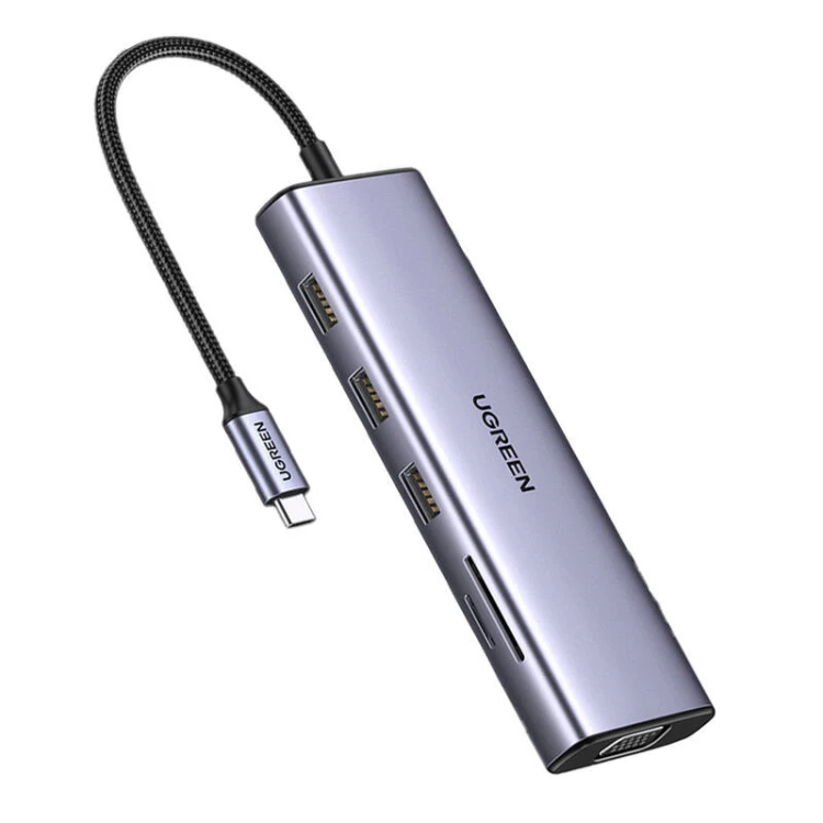 Hub USB UGREEN Revodok CM498 10-portowy USB-C
