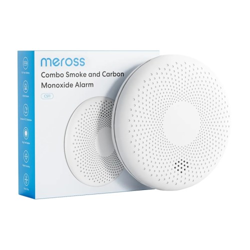 Czujnik dymu i CO MEROSS CS11-EU