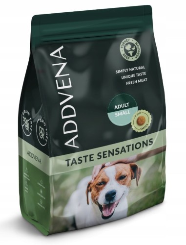 ADDVENA TASTE SENSATIONS dla dorosłych psów małych ras 2,5kg