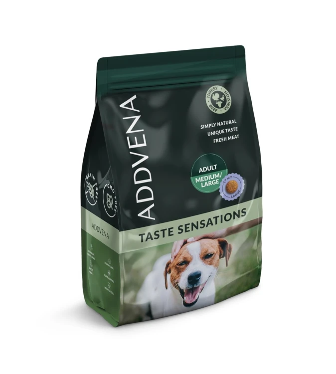 ADDVENA TASTE SENSATIONS dla dorosłych psów średnich i dużych ras 2,5kg