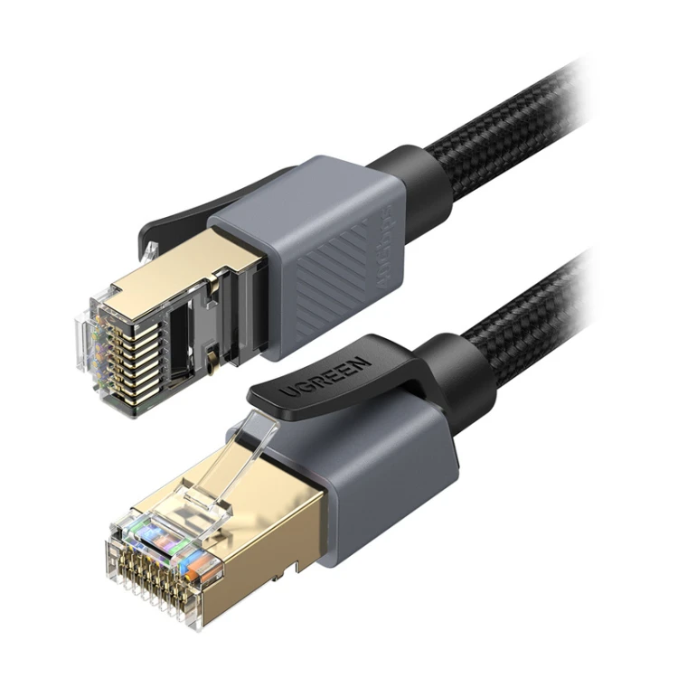 Kabel RJ45 Ugreen NW343 Cat.8 F/FTP 1m