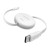 Kabel USB-C do USB-C Ugreen L531, PD 100W, zwijany, 1m (biały)